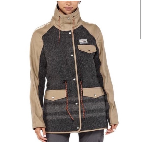 ✨SUPER RARE Patagonia Reclaimed Wool Jacket Sz S - Picture 5 of 9